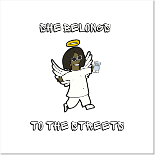 Belongs to the Streets Hip Hop Future Culture Tee Posters and Art